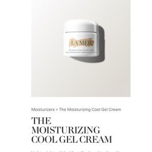 LA MER MOISTURIZING COOL GEL CREAM 2 OZ / BRAND NEW AND NEVER USED